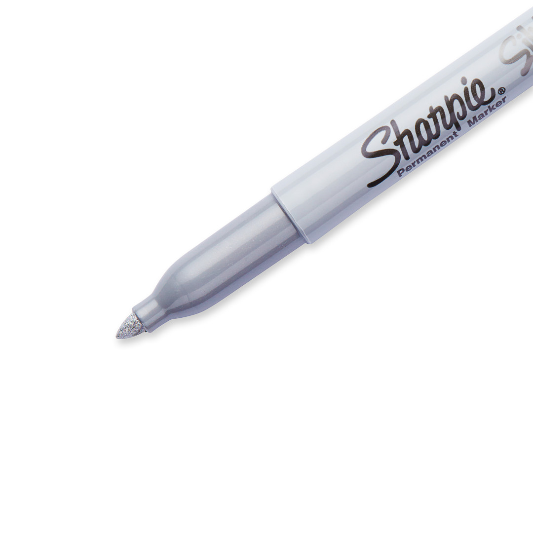 Marker permanentny Sharpie metalik srebrny